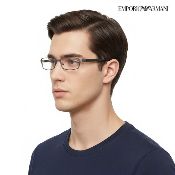 Emporio Armani EA9007/N Men’s Col.03 Optical/Prescription Eyeglasses Frame - Picture 1 of 14